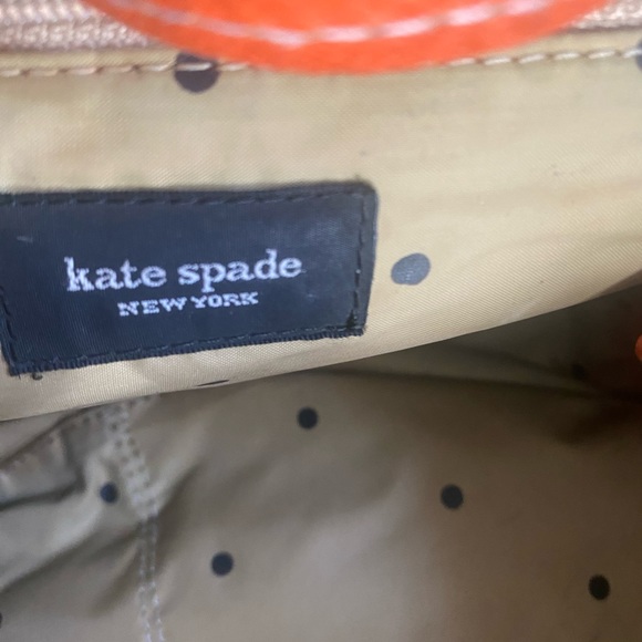 Vintage Kate Spade cloth/ leather bag - Picture 6 of 14